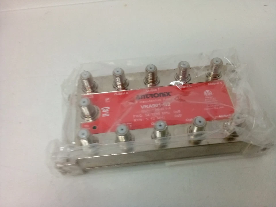 ANTRONIX-VRA901-G2/ACP INTEGRATED RESIDENTIAL AMPLIFIER {OUTPUTS 8+1P} - Image 4 of 4