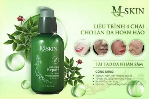 1 BOX MQ SKIN GINSENG REPAIR SERUM REDUCES MELASMA ACNE SKIN REGENERATION - Picture 9 of 11