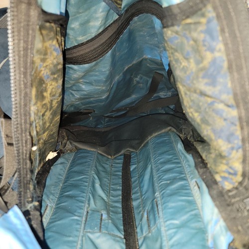 Mochila pequeña de montañismo Lowe Alpine Systems azul campamento de senderismo - Imagen 8 de 14