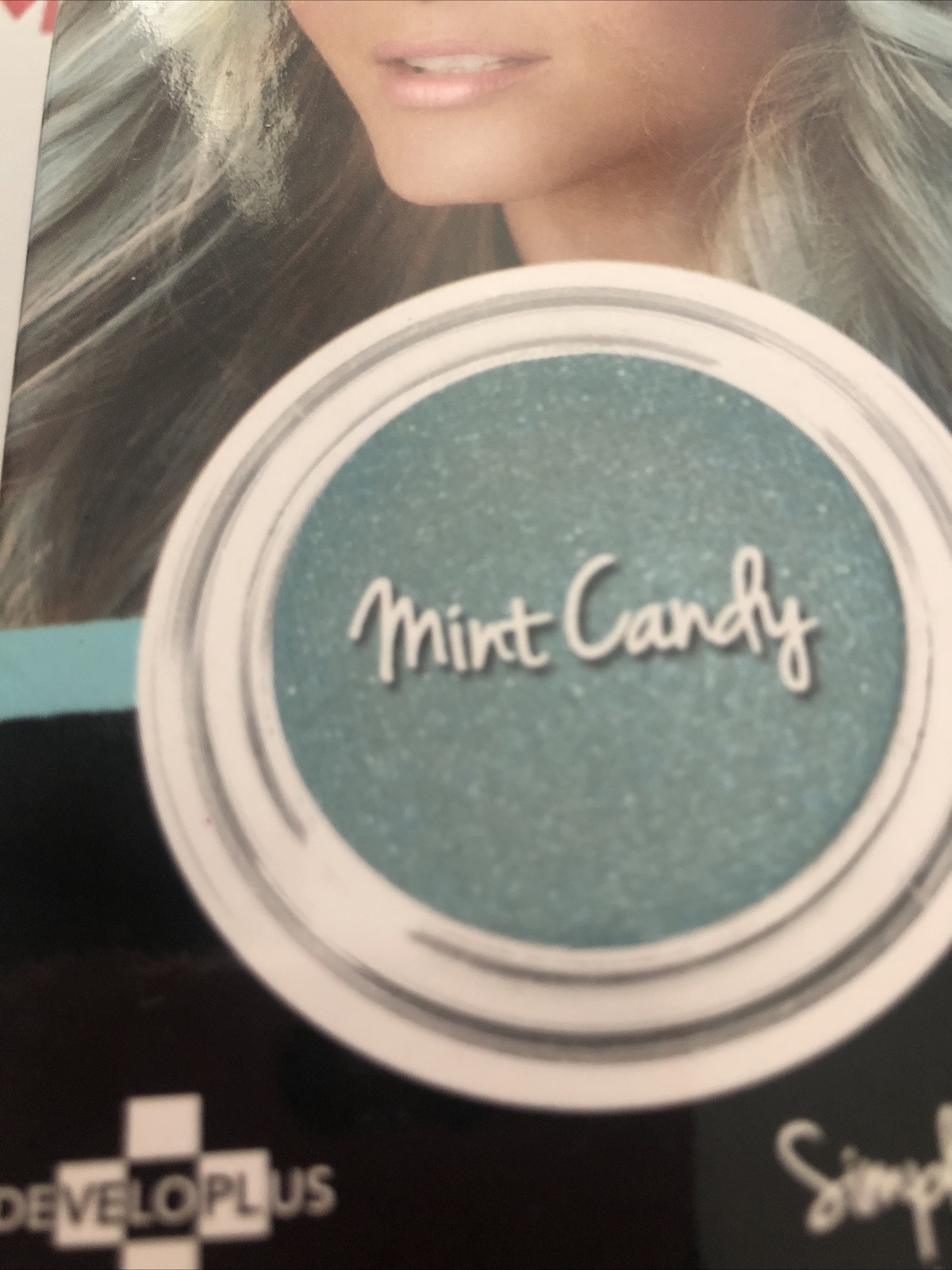 SPLAT Hair Chalk mint candy Highlights Instant Color