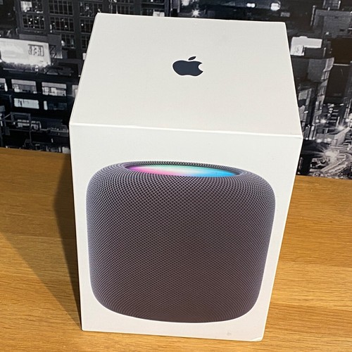 Altavoz inteligente Apple HomePod (2.ª generación) con Siri sellado medianoche 100 % original - Imagen 6 de 16