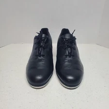 Bloch Women SZ 11M Black Leather Tap Shoes Lace Up #2 Shockwave Nice!