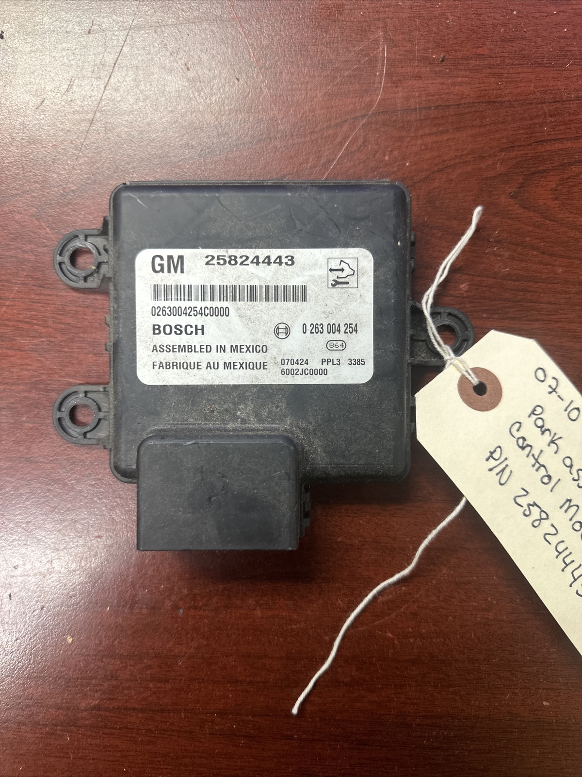 0710 GM Park Assist Control Module P/N 25824443 eBay