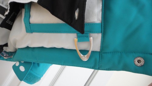 MARKER WINTER SKI JACKET SZ 10 F40 Women INSULATED HOODED WATERPROOF Coat JADE - Picture 20 of 23