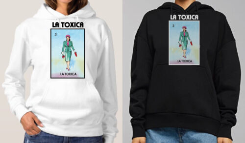 La Toxica Loteria Mexican Bingo Short Sleeve V-Neck Shirt Women's Racer back Tox - Picture 3 of 22