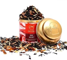 OH CHA - Red Velvet Flavoured Tea, Sweet cravings satisfied without calories 35g