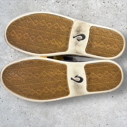 Olukai Pehuea Pa'i Women’s Sneakers Gray Breathable Mesh Slip On Size 9.5 - Picture 5 of 11
