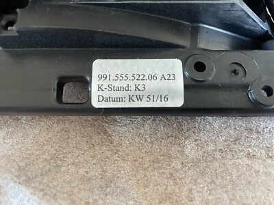 981 Porsche Cayman GT4 / Spyder OEM Interior Door Strap / Handle