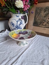 COMPOTIER EN BARBOTINE COUPE A FRUITS