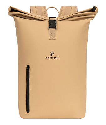Pactastic Urban Collection Rolltop Backpack 45 cm Rucksack Tagesrucksack Beige