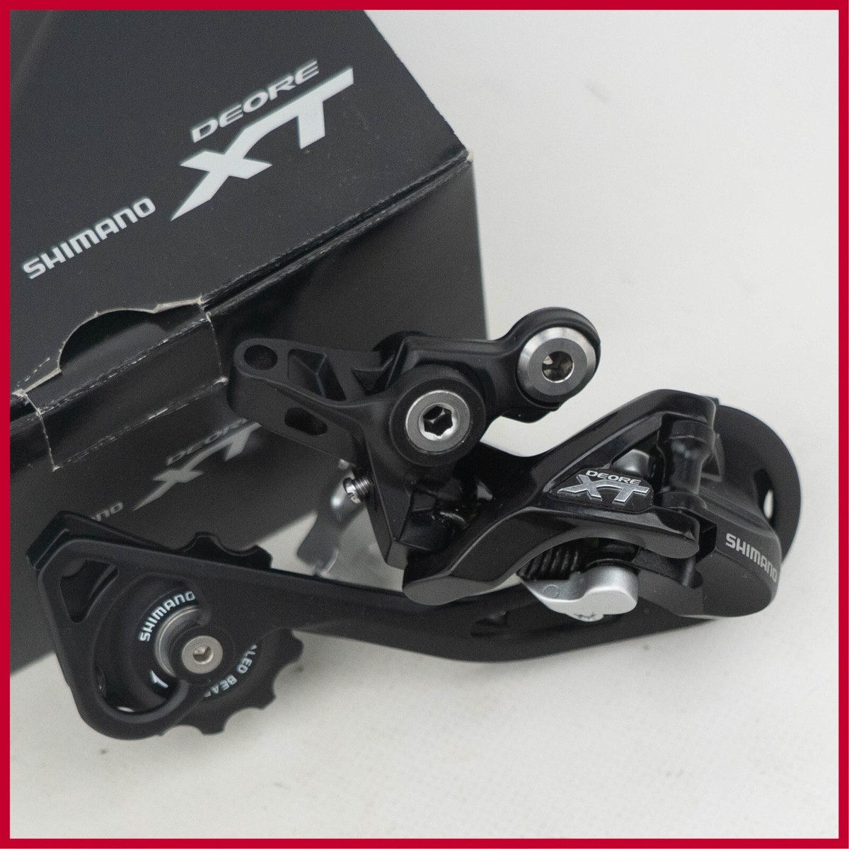 NOS SHIMANO XT RD-M781 GS REAR MECH DERAILLEUR MTB MOUNTAIN BIKE 10 SPEED