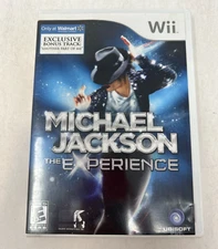 Case and Manual Only NO GAME Michael Jackson The Experience Nintendo Wii