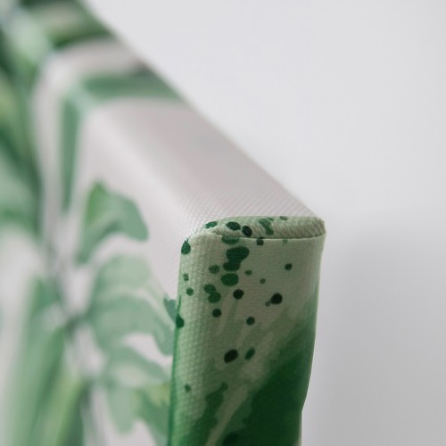 Canvas Wandbild Leinwand Bilder 100x50 Dorfbewohner Hütten Bäume Wasser - Bild 9 von 11