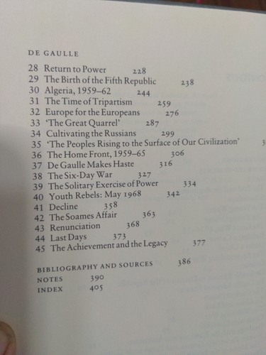 De Gaulle by Ledwidge, Bernard Hardback - Picture 7 of 9
