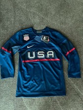 Nike USA Hockey 2022 Olympic Away Jersey New NWT S mens small 140