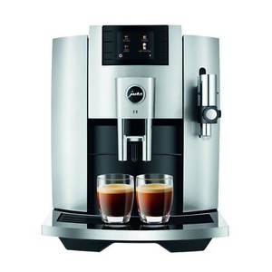 Jura E8 Moonlight Silver Kaffeevollautomat Kaffeezubereitung Espressomaschine