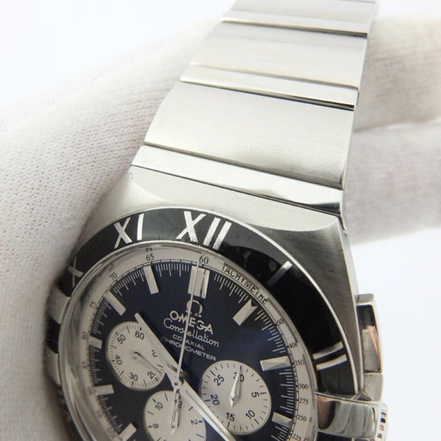 OMEGA Constellation Men's Black Watch 