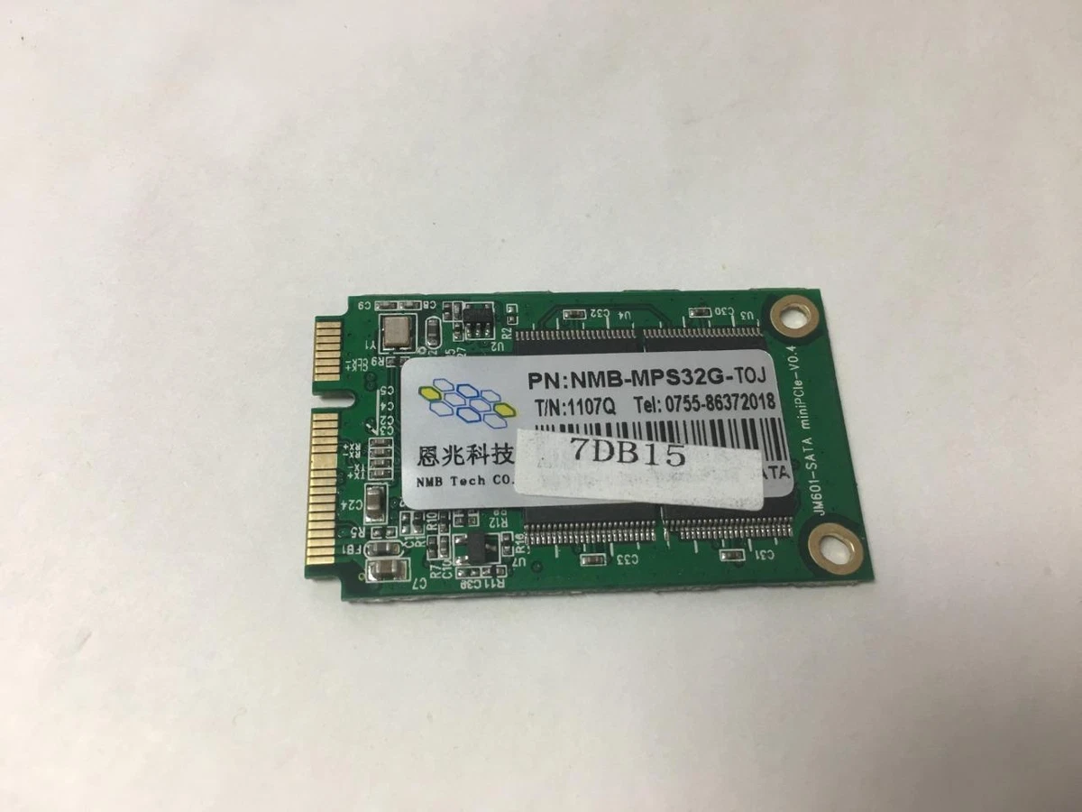 Stille ting Faciliteter MINI PCIE MSATA SSD 32GB | eBay