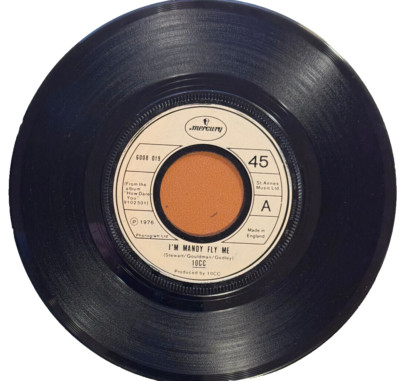 10cc   I'm Mandy Fly Me - 7'' RECORD - UK PRESSING