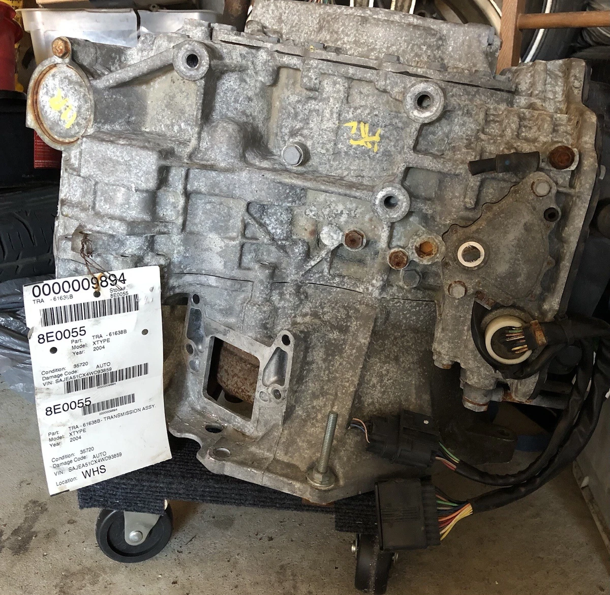 2002 2008 jaguar x type 3.0 transmission assembly 35 720 miles