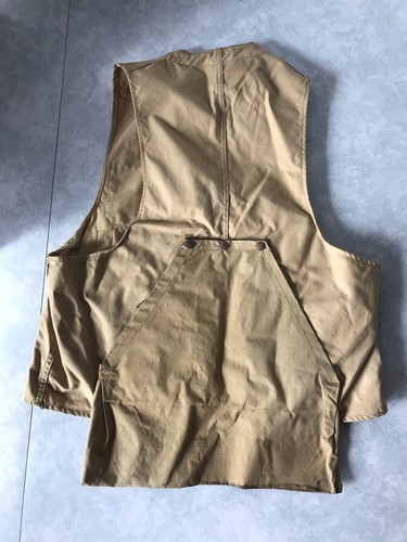 American Field Sportswear Hunting Shooting Vest Trap Vintage Khaki - Picture 5 of 9