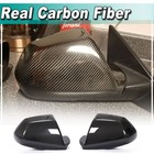 2PCS DRY CARBON Side Mirror Covers Caps Wing Fit for Cadillac CTS Non-V 2009-13