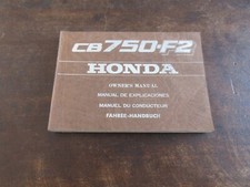 Honda CB750 F2 Boldor 1981 owner's manual Fahrer-Handbuch Manuel du conducteur