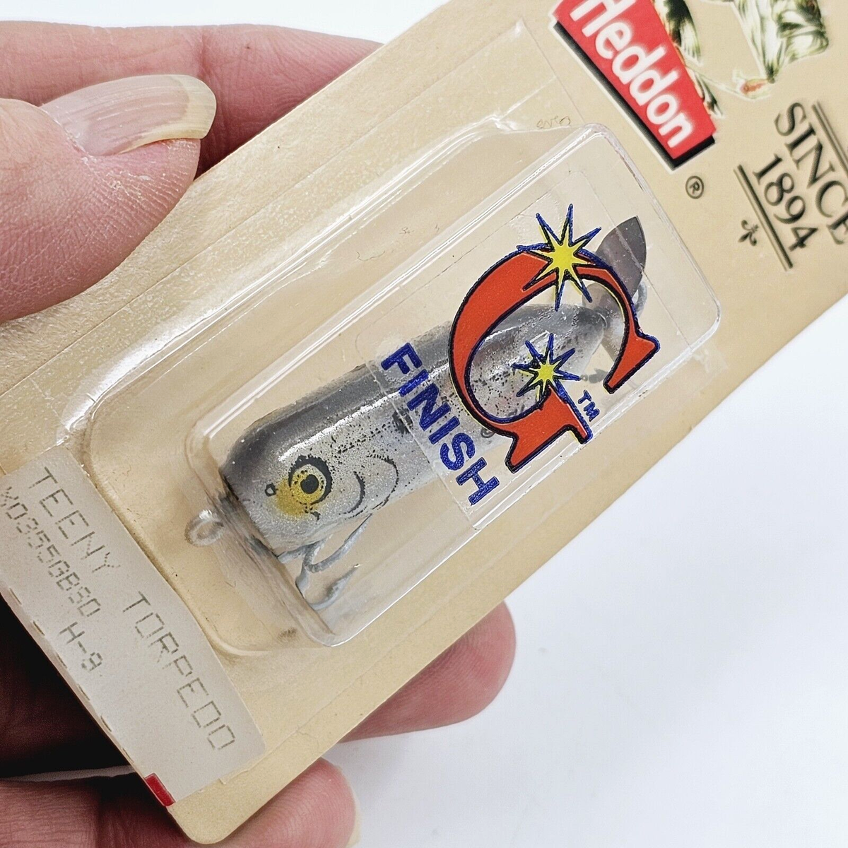 ごーいん！ & doping Vtg 1984 Heddon X0355 Teeny Torpedo 1/8 Oz Topwater 1 1/2