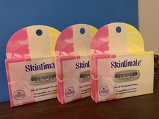 3x Packs of 4 SKINTIMATE Cartridges Ultra-Thin Blades Pivot Head, Contains Aloe