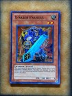 Yugioh X-Saber Pashuul TU07-EN004 Super Rare NM