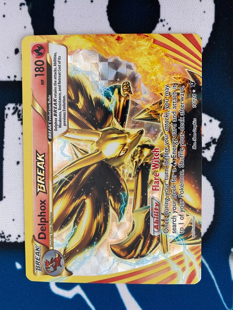 delphox break pokemon card Amazon.com: Pokemon - Delphox Break (14/124) - XY Fates Collide