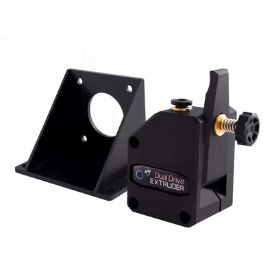 Upgraded dual drive BMG extruder for 3D printers