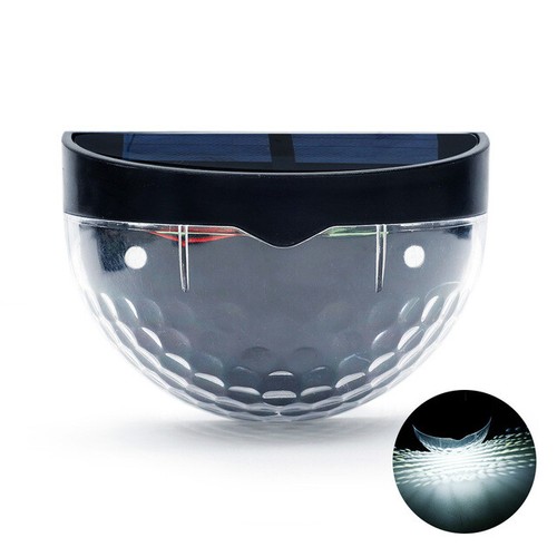 1x LED Solarlicht Wand lampen Außen lampen Für Zaunhof Zaun Balkon Garden Street - Bild 15 von 15