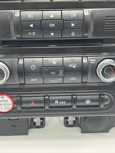 2016 - 2017 Ford Mustang Radio Face Climate Control Panel OEM FR3T-18E243-EC - Picture 7 of 11