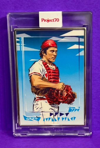 Topps Project70 Card #72 Johnny Bench by Naturel Artist Proof AP 07/51***