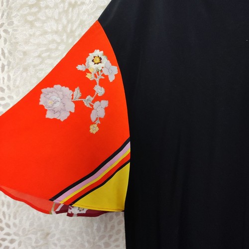 Preen Line Kleid Größe M Midi/Maxilänge Taschen Blumen Abstrakt Print - Bild 10 von 23
