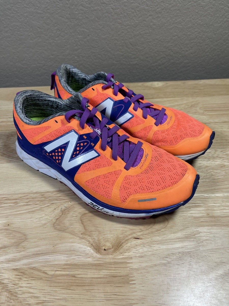 New Balance 1500 Revlite Womens Size Orange Purple Fantom Fit