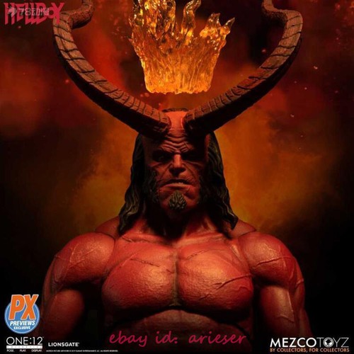 New Mezco 1/12 Hellboy(Px Limited Edition)Action Figures Toy Medol In Stock - Picture 9 of 10