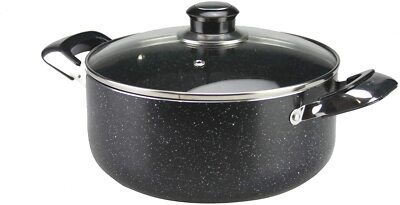 Mastercook Robuste Antihaft Keramik Auflaufform mit GLASDECKEL