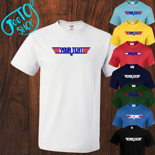 T-SHIRT MAGLIETTA TOP Gun film anni 90 tutte le taglie uomo donna SKU:  00238 EUR 19,90 - PicClick IT