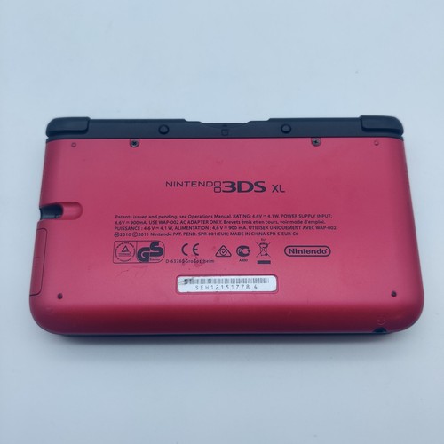 Nintendo 3DS Spielkonsole Nintendo 3DS XL Rot Red / Black Schwarz Metallic OVP - Picture 10 of 19