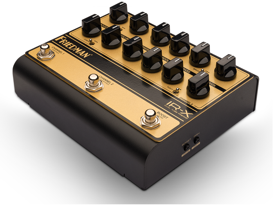 Friedman IR-X Dual Tube Preamp Pedal High Voltage DI & IR