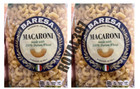 Baresa 100% Durum Wheat Authentic Italian Macaroni Pasta 500g x 2
