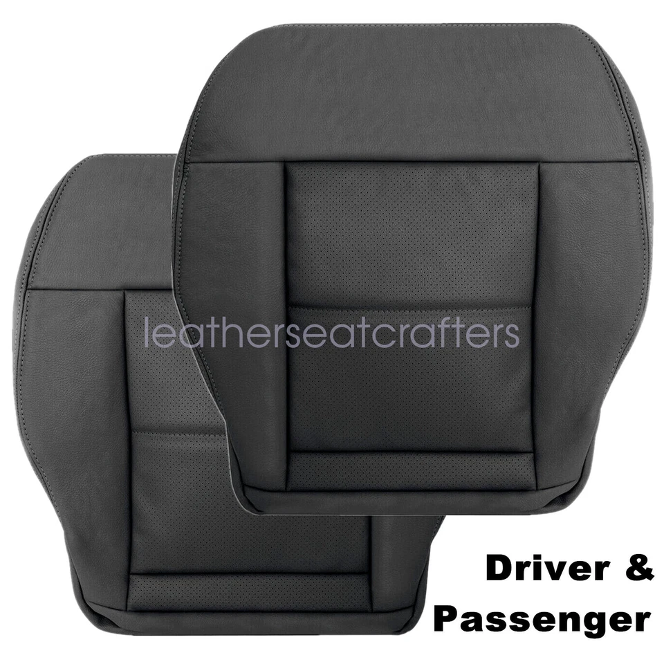 2010-2014 FOR Mercedes Benz E350 E550 Front Both Side Bottom Seat Cover Black Foto 3 de 4