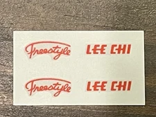 Lee Chi Brake decal - Red