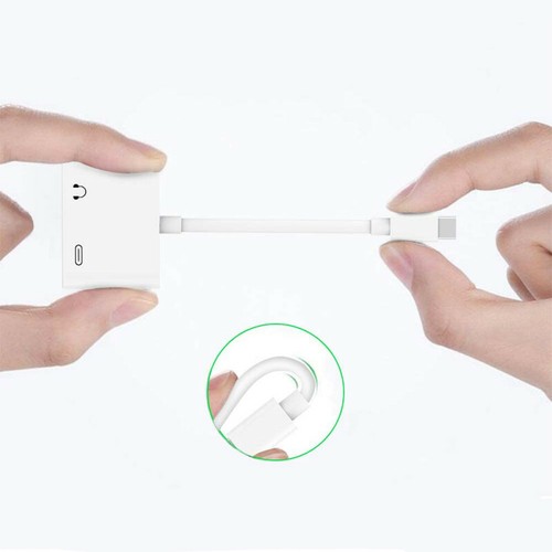 USB C Charge & Music – Adaptateur 2 en 1 prise jack casque audio pour USB type C - 第 18/19 張圖片