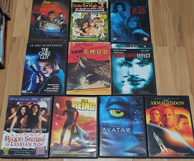 Horror, Sci-Fi and Fantasy DVDs A thru BLOOD - Fill your cart to save money