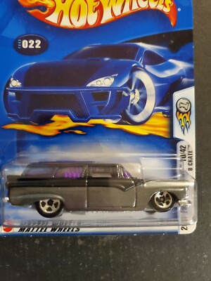 2003 Hot Wheels First Editions #10/42, 8 Crate, Black/Gray