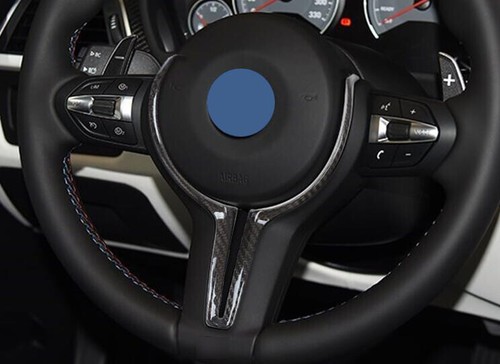 For BMW X2 F39 2018-2021 Dry Carbon Fiber Steering Wheel U-Type Cover Trim 1PCS - Bild 5 von 8