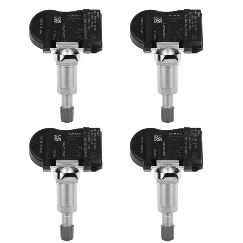4pcs Tyre Pressure Valve Sensor for Suzuki Swift Vitara 43139-61M00 4313961M00 - Image 4 of 4